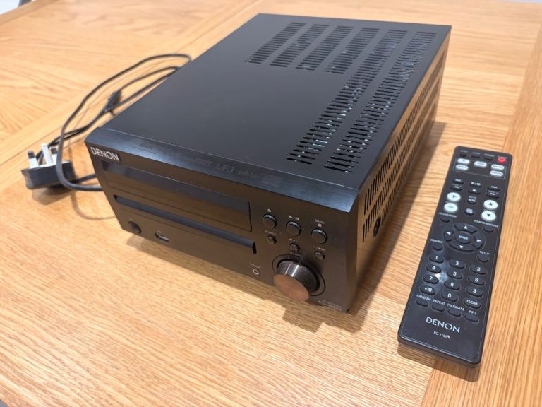 Denon RCD-M39DAB CD Receiver DAB Radio Black