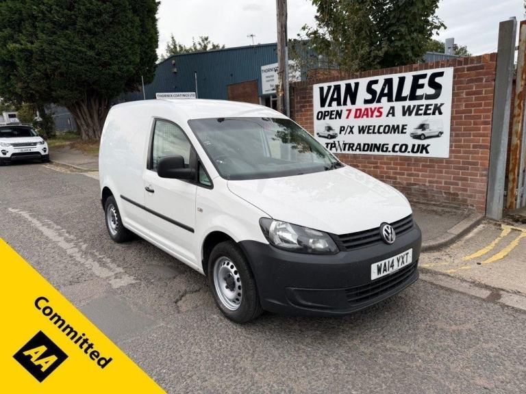 2014 14 VOLKSWAGEN CADDY 1.6 TDI C20 STARTLINE PANEL VAN 4DR DIESEL MANUAL L1 H1