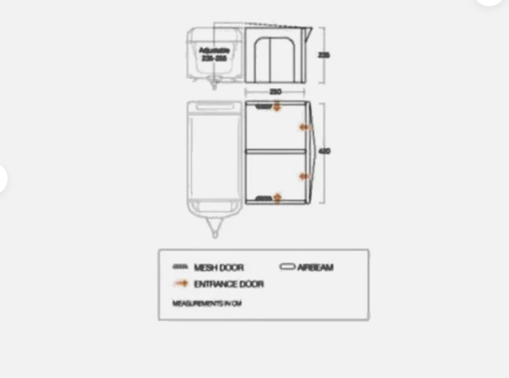 Vango Riviera 420 Air Awning
