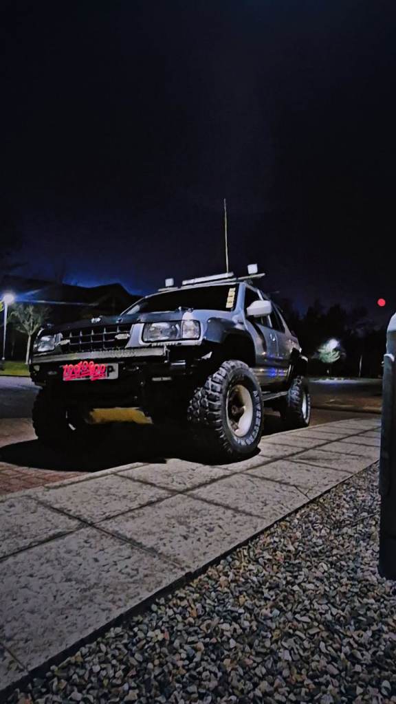 Vauxhall frontera swap px 