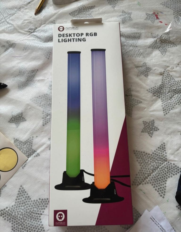 Numskull Desktop RGB Lighting Dual-Pack Kit - New