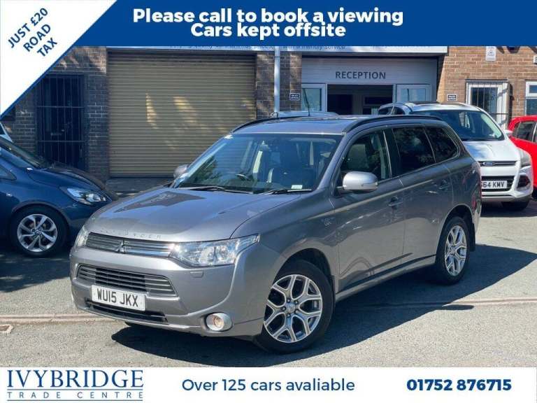 2015 15 MITSUBISHI OUTLANDER 2.0H 12KWH GX4H SUV 5DR PETROL PLUG-IN HYBRID CVT 4