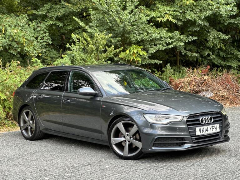 2014 AUDI A6 2.0 TDI ULTRA BLACK EDITION S-TRONIC ESTATE, WOW £35 TAX ULEZ CLEAR