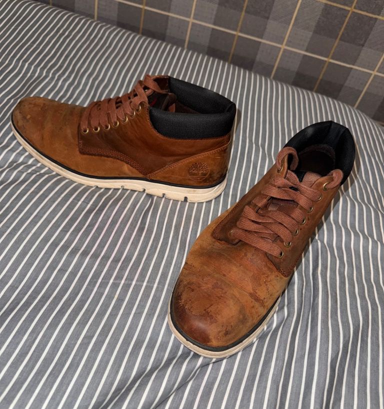 Timberland Brown Leather Boots – Good Condition