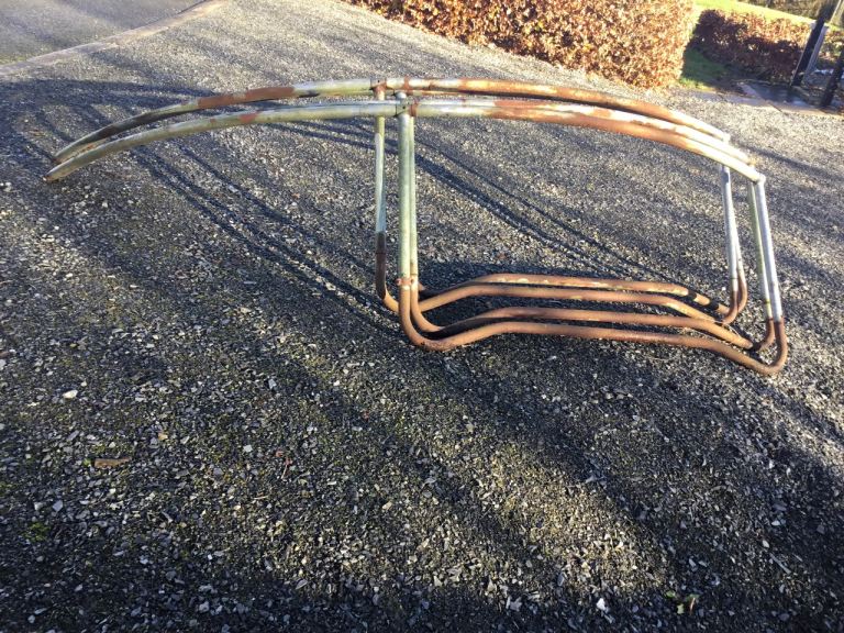 FREE: Strong metal from old trampoline