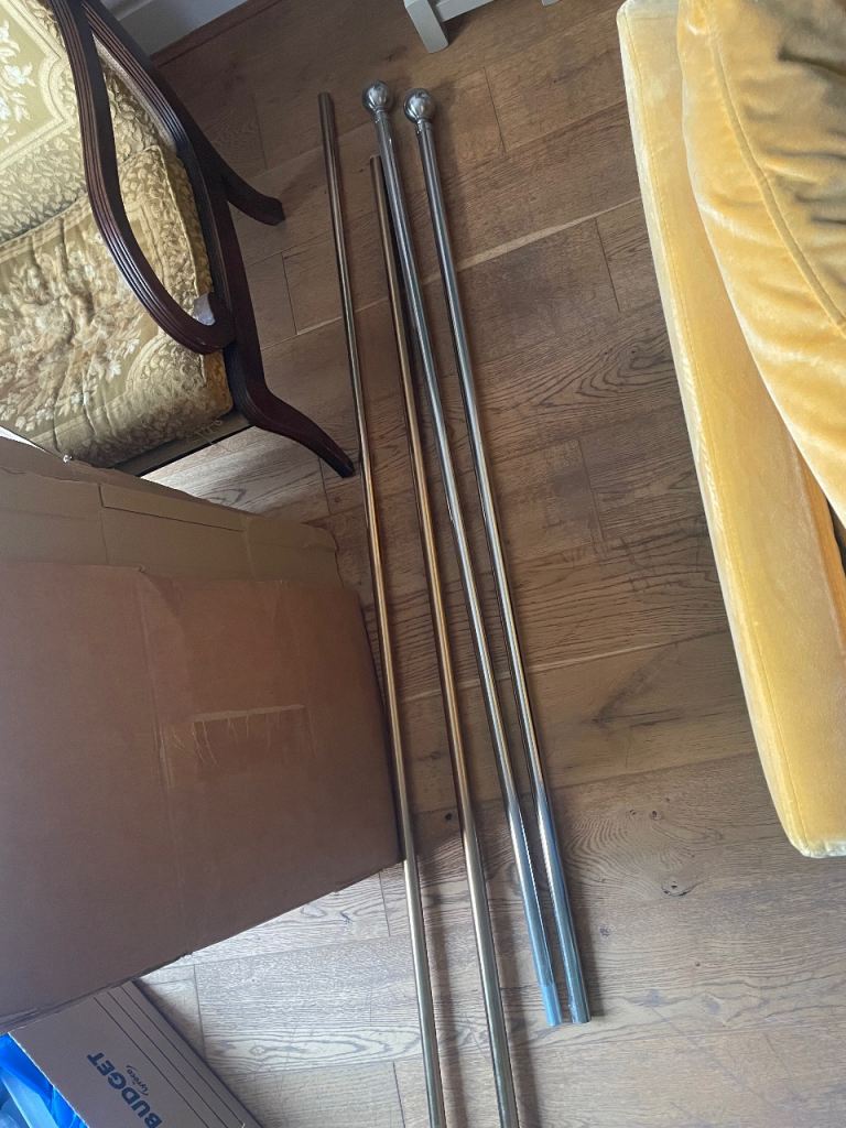 Dunelm metal curtain poles 300cm