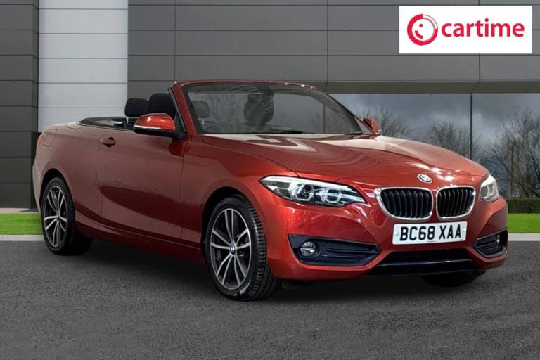 2019 68 BMW 2 SERIES 2.0 220D SPORT CONVERTIBLE 2DR DIESEL MANUAL EURO 6 (S/S) (