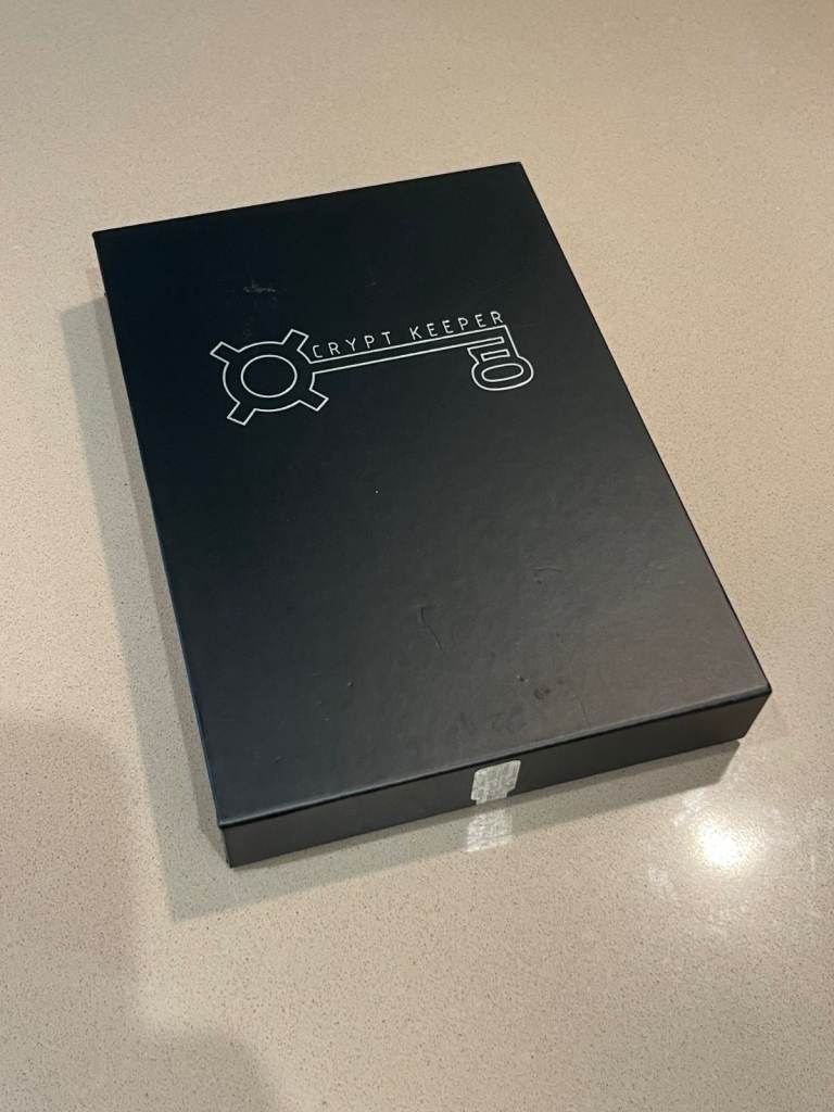 Crypt Keeper Metal Crypto Wallet - Seed Phrase Backup - Brand New Sealed (East London E1)