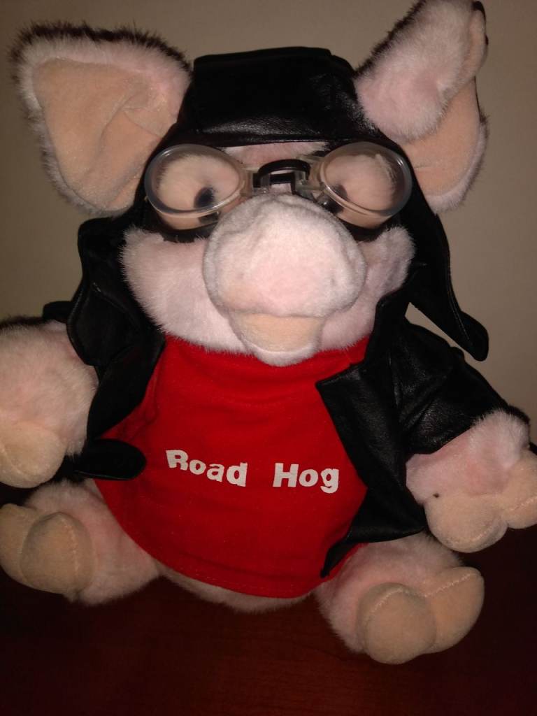 Road Hog Pig Plush Toy – Good Condition