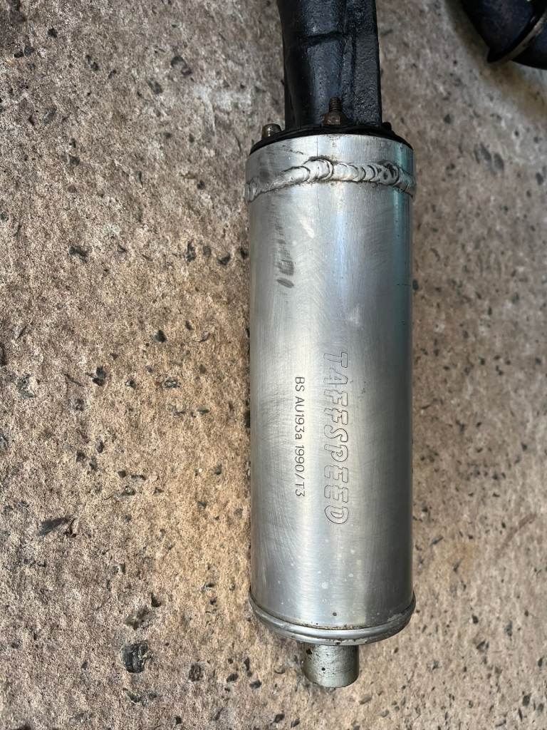 Vespa Taffspeed exhaust for T5