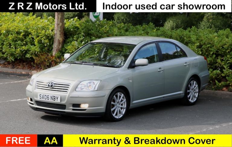 2006 Toyota Avensis 2.0 VVT-i T Spirit 5dr HATCHBACK Petrol Automatic