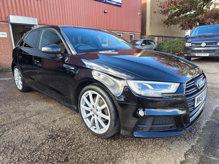 2018 Audi A3 1.0 A3 Sportback TFSI Black Edition 5dr Hatchback Petrol Manual
