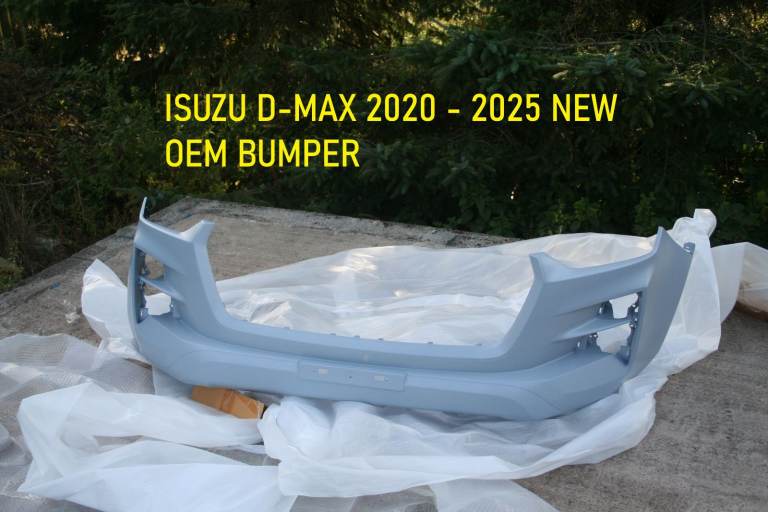🟢 ISUZU D MAX FRONT BUMPER NEW, Isuzu Dmax Bumper,AT35,V-CROSS,DL40,DL20,2020 TO 2025
