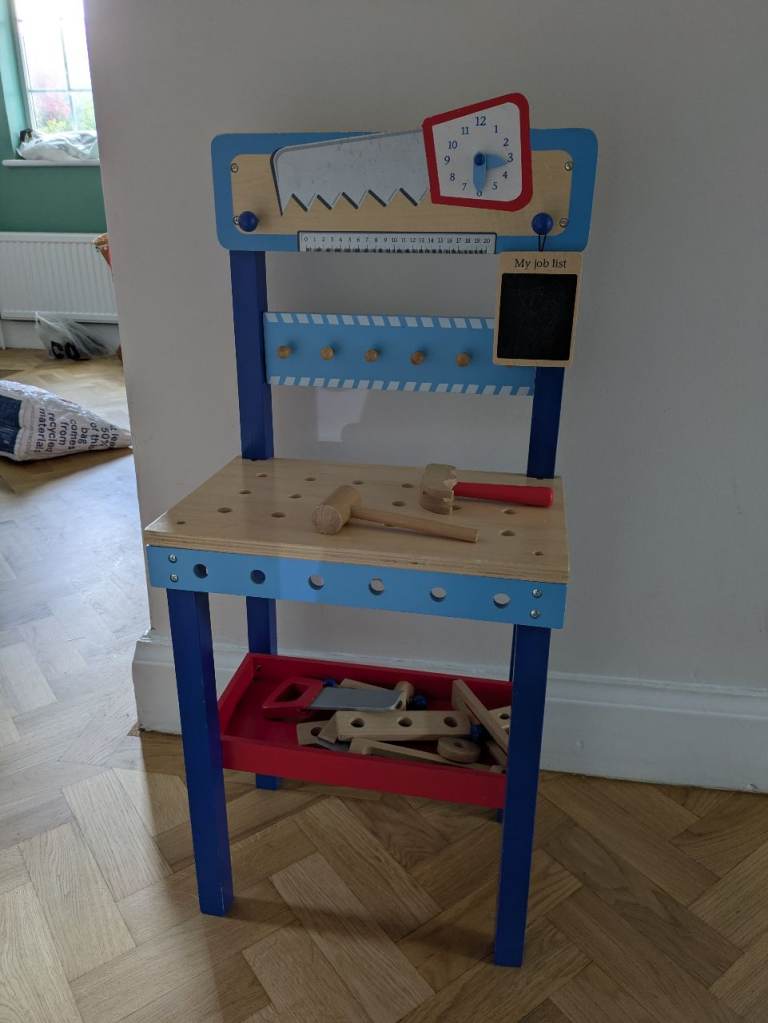 Kids tool bench with tools (little great trading company) 