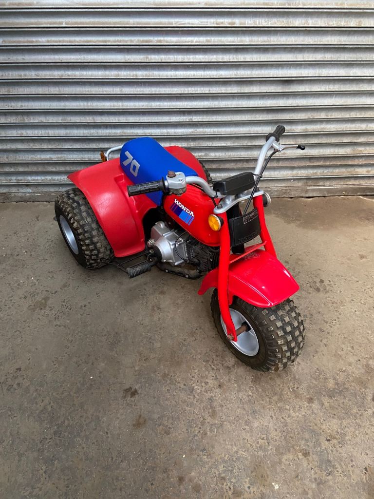 Honda trx 125 quad big red 