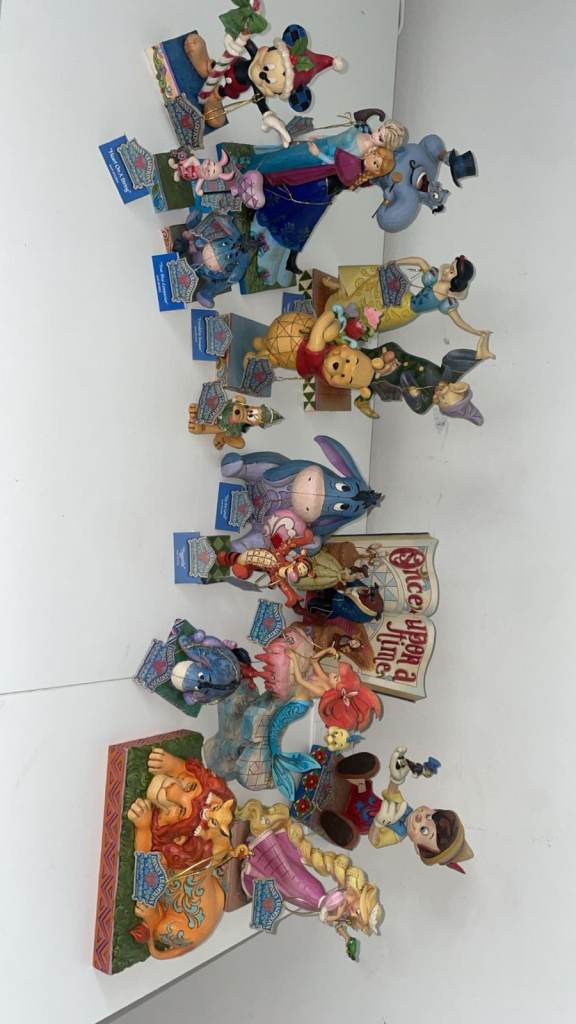 Large Disney Character Figurines Collection – Multicoloured, Good Condition Set