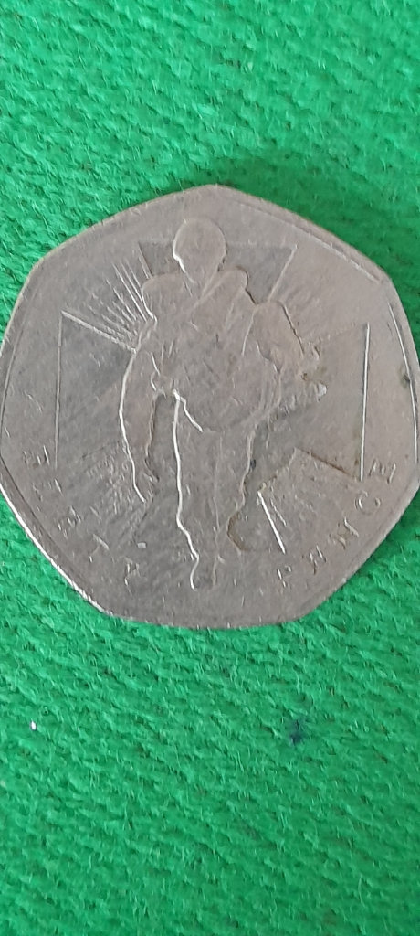 Victoria Cross coin. 
