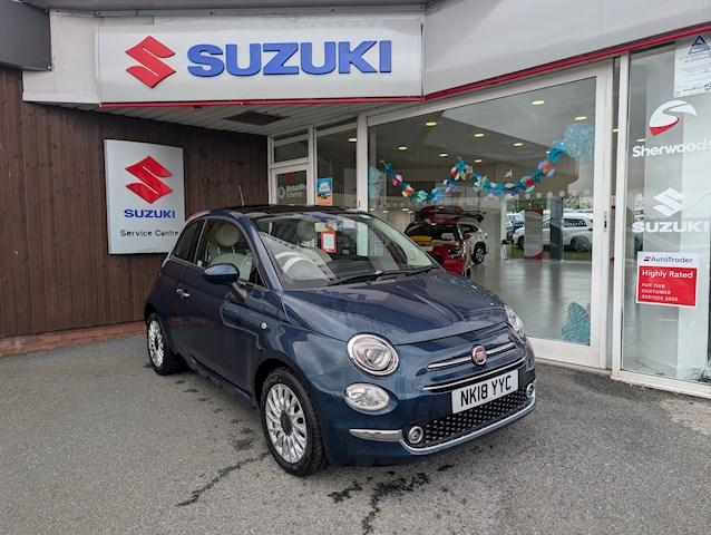 2018 Fiat 500 1.2 Lounge 3dr HATCHBACK PETROL Manual