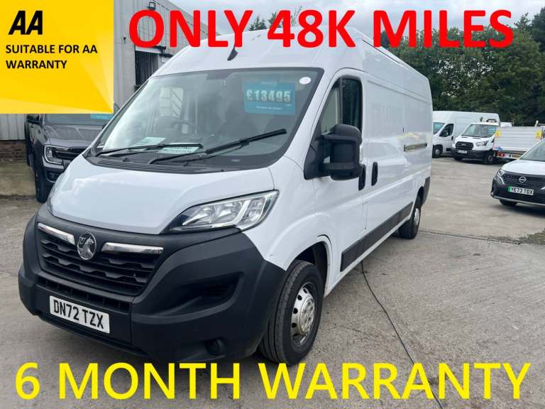 2022 Vauxhall Movano 2.2 Turbo D 140ps H2 Van Dynamic PANEL VAN Diesel Manual