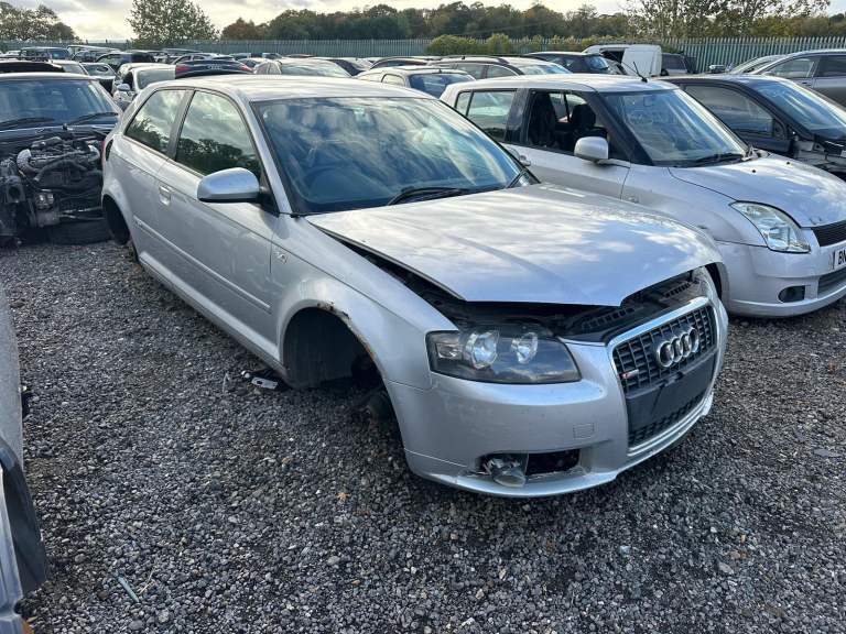 2007 AUDI A3 SILVER BREAKING SPARES PARTS