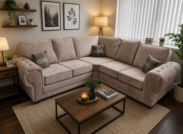 BRAND NEW Verona corner sofa - Available in a variety of colours 
