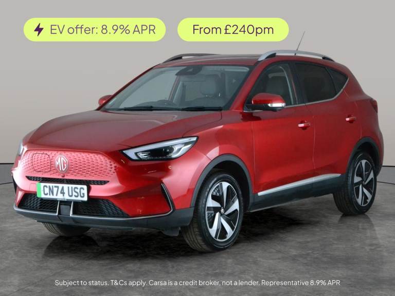 2024 MG MG ZS 72.6kWh Trophy Long Range SUV 5dr Electric Auto (156 ps) - CARPLAY - KEYLES Suv Ele...