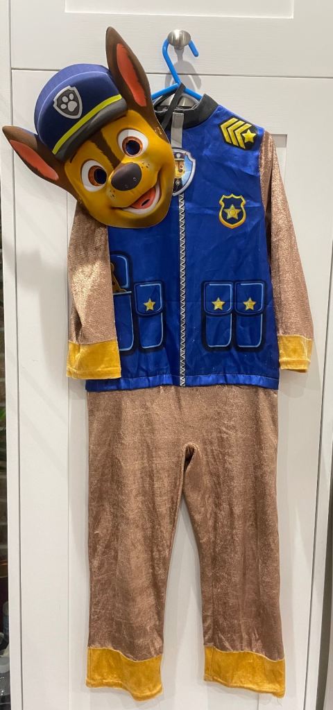 Paw Patrol Chase costume fancy dress