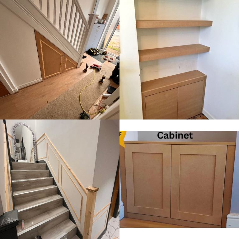 Handyman service carpenter joiner.