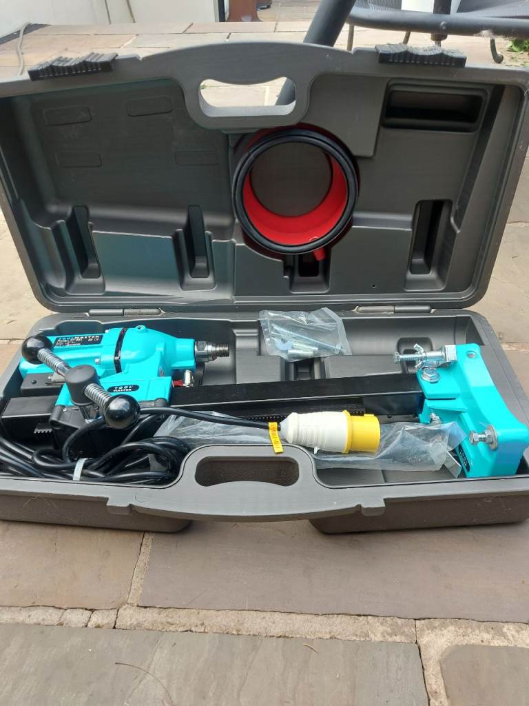 New Diamond Core Drilling Machine 110V in Carry Case