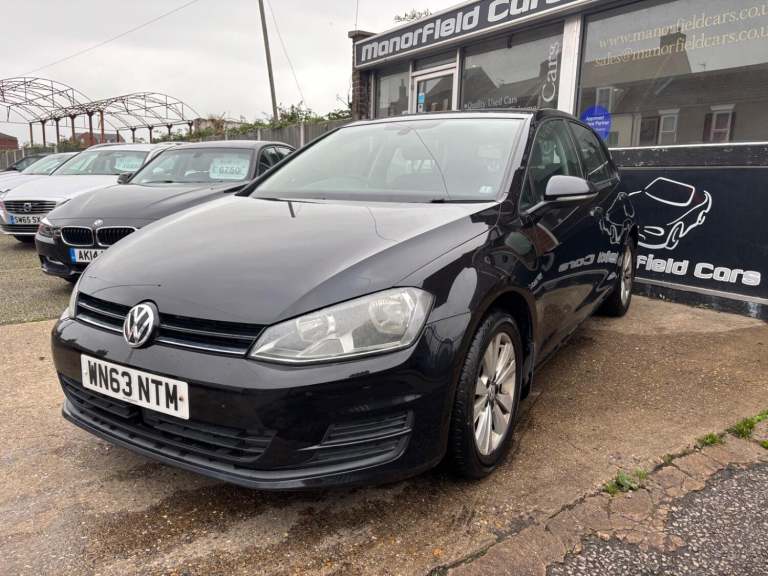 VOLKSWAGEN GOLF 1.4 TSI BlueMotion Tech SE Black Manual Petrol 2013