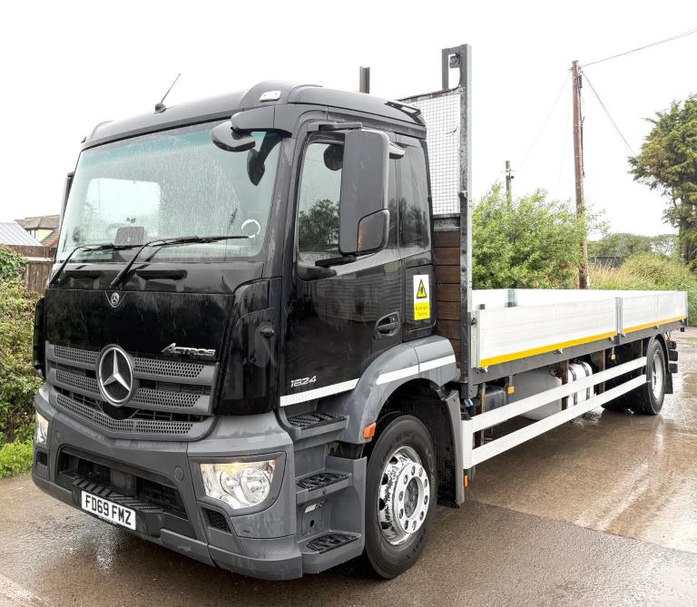 2020 MERCEDES ANTOS 1824 NEW BUILD ALLOY SCAFFOLD DOUBLE DROPSIDE 18 TON EURO-6