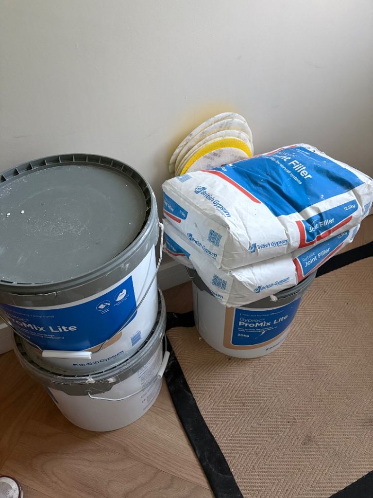 NEW Gyproc ProMix Lite Plaster and Joint Filler – Buckets & Bags