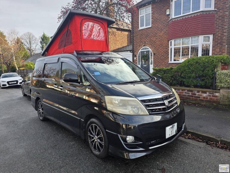 Toyota Alphard 3 Berth 7 Belt Automatic Camper For Sale