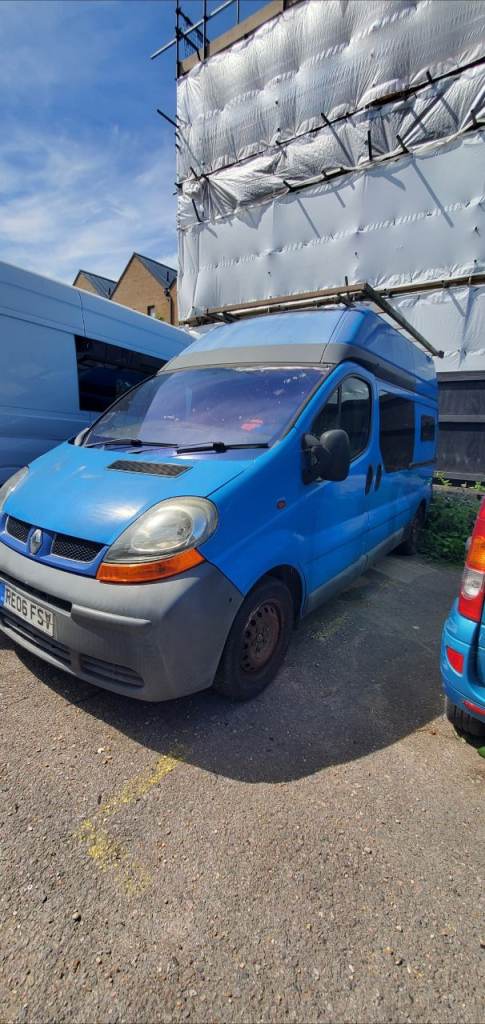 Renault, TRAFIC, Panel Van campervan, 2006, Manual, 1870 (cc)