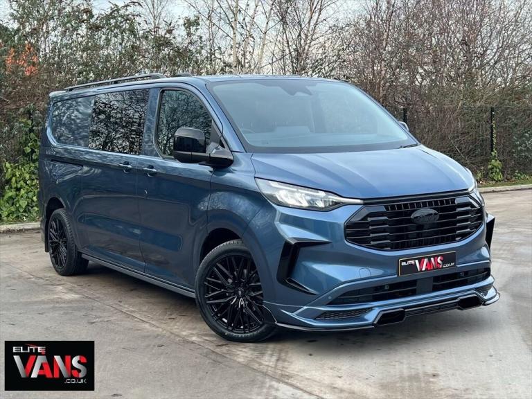 2025 Ford Transit Custom 2.0 EcoBlue 150ps H1 Double Cab Van Limited Crew Bus  Diesel Manual