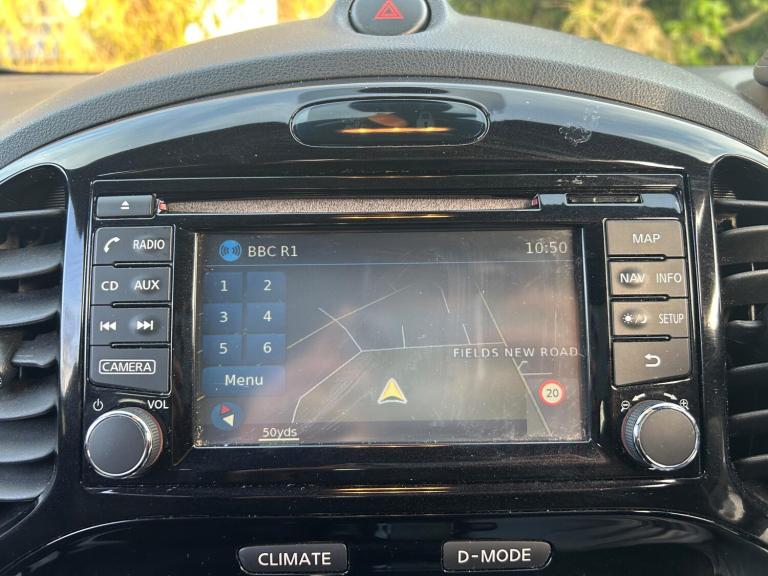 2016 Nissan Juke 1.6 Tekna XTRON Euro 6 5dr HATCHBACK Petrol Automatic