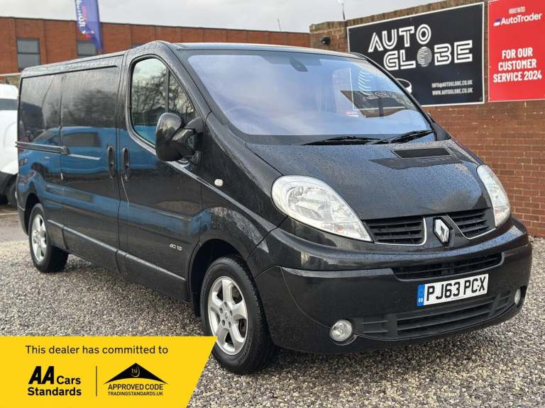 2014 Renault Trafic 2.0 dCi LL29 Sport Crew Van QS6 L3 H1 4dr (Phase 3, 6 Seats) WINDOW VAN Diese...