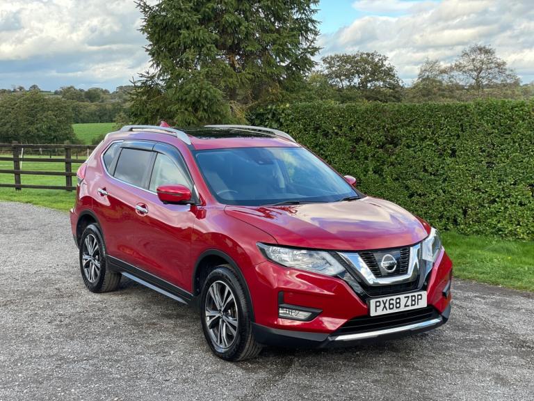NISSAN X-TRAIL N-CONNECTA 4X4 (RED) 2.0 DCI 5DR 2018 76K M.O.T JUN 2026 2 KEYS