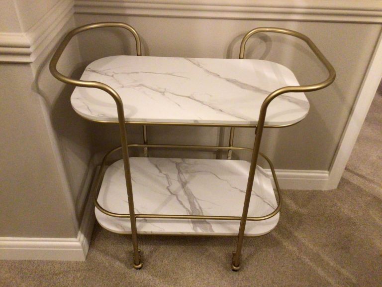 Next Gold Valencia Bar Trolley