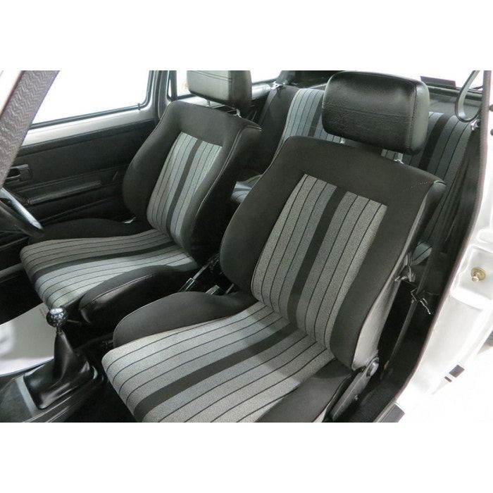 Vw golf mk1 gti black stripe interior / swap for red gti stripe interior 