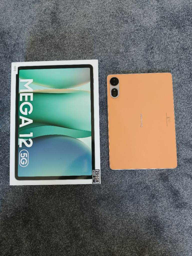 Blackview Mega 12 5G Tablet - Orange, As Good As New