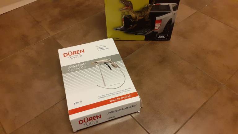 Raptor paint Kit. Plus underbodygun