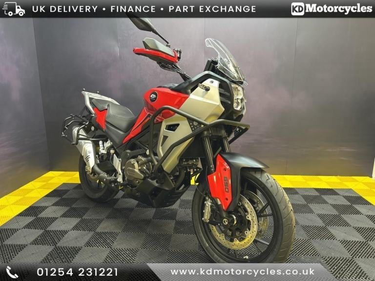 QJ MOTOR SVT 650 adventure, touring, best motorcycle Free Luggage Set Save £1...