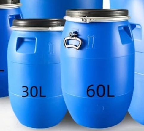 30 litre blue barrels