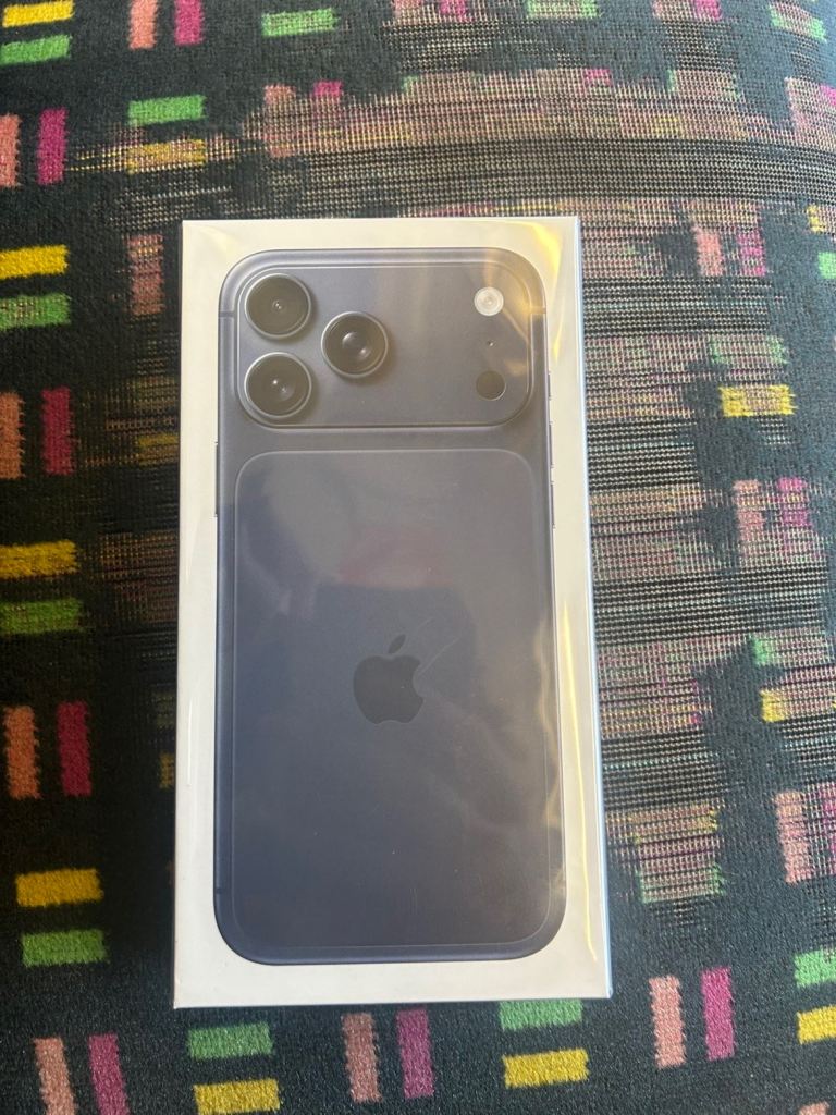 Apple iPhone 17 Pro Max – Deep Blue (Factory-Sealed Packaging)