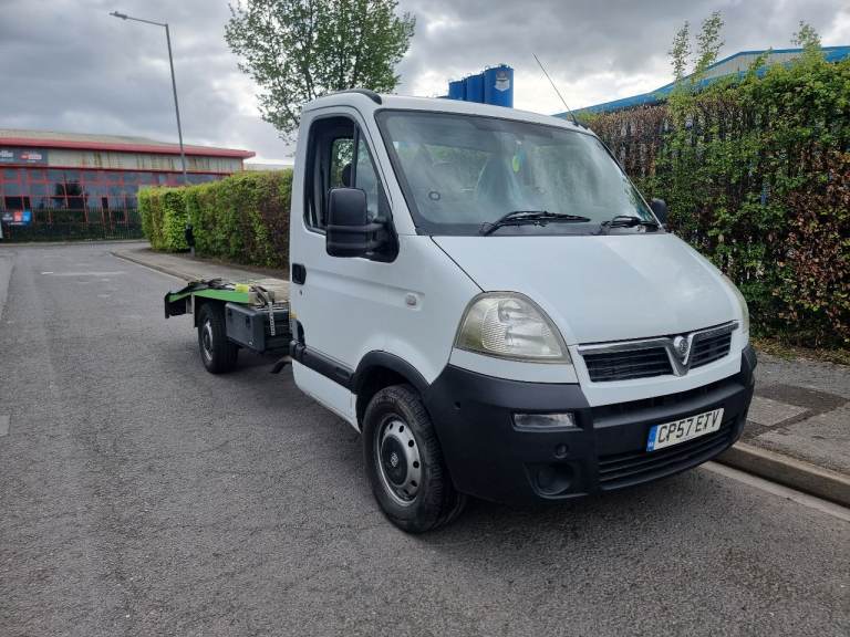 Vauxhall movano 2008 turbo diesel 2.5 full year mot recovery truck 