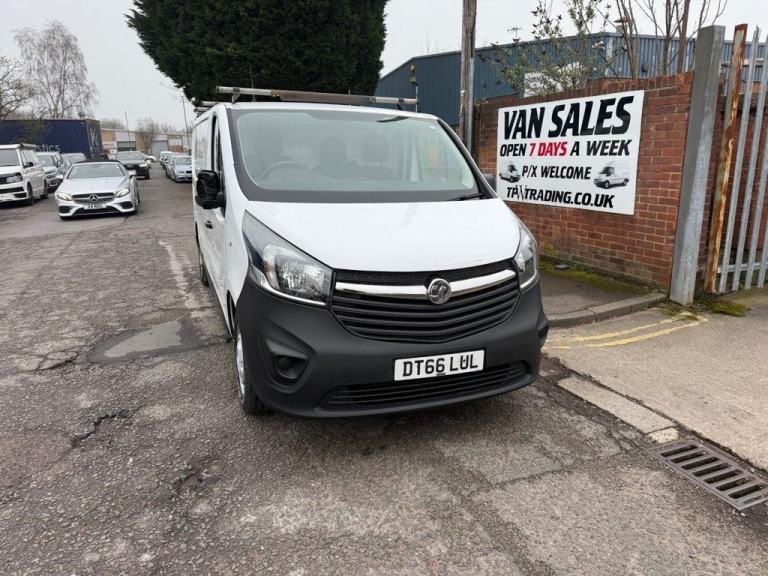 2017 66 VAUXHALL VIVARO 1.6 CDTI 2900 PANEL VAN 5DR DIESEL MANUAL L2 H1 EURO 6 (