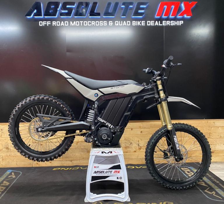 STOMP SFR1+ GREY ELECTRIC DIRT BIKE