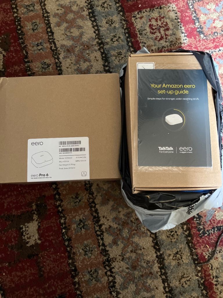 eero Pro 6 Mesh WiFi System - As Good As New
