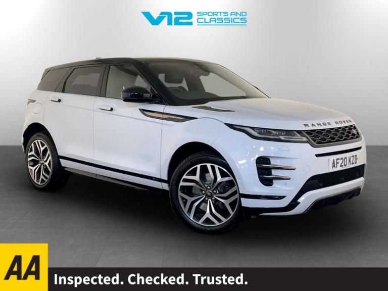 2020 Land Rover Range Rover Evoque 2.0 P250 First Edition 5dr Auto ESTATE PETROL Automatic